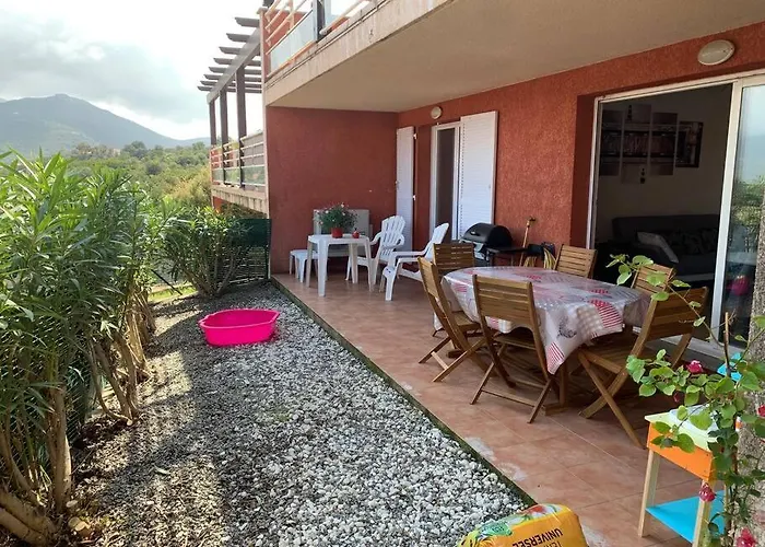 Beau 3 Pièces Avec Jardinet Et Cour, 5 Min Plages Propriano (Corsica)